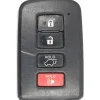 Unrefurbished OEM Toyota HYQ14FBA 281451-0020 4 Button Key Fob - Grade C