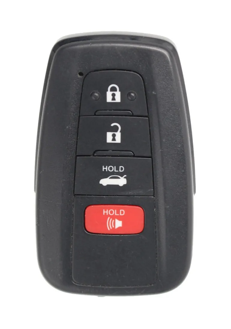 Unrefurbished OEM Toyota HYQ14FBN 4 Buttons Key Fob - Grade A