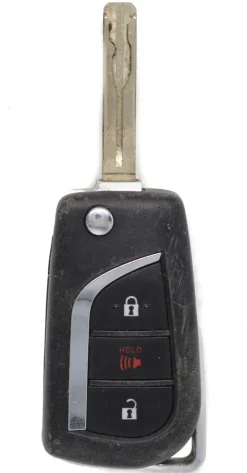 Unrefurbished OEM Toyota HYQ12BFW 3 Button Key Fob - Grade C
