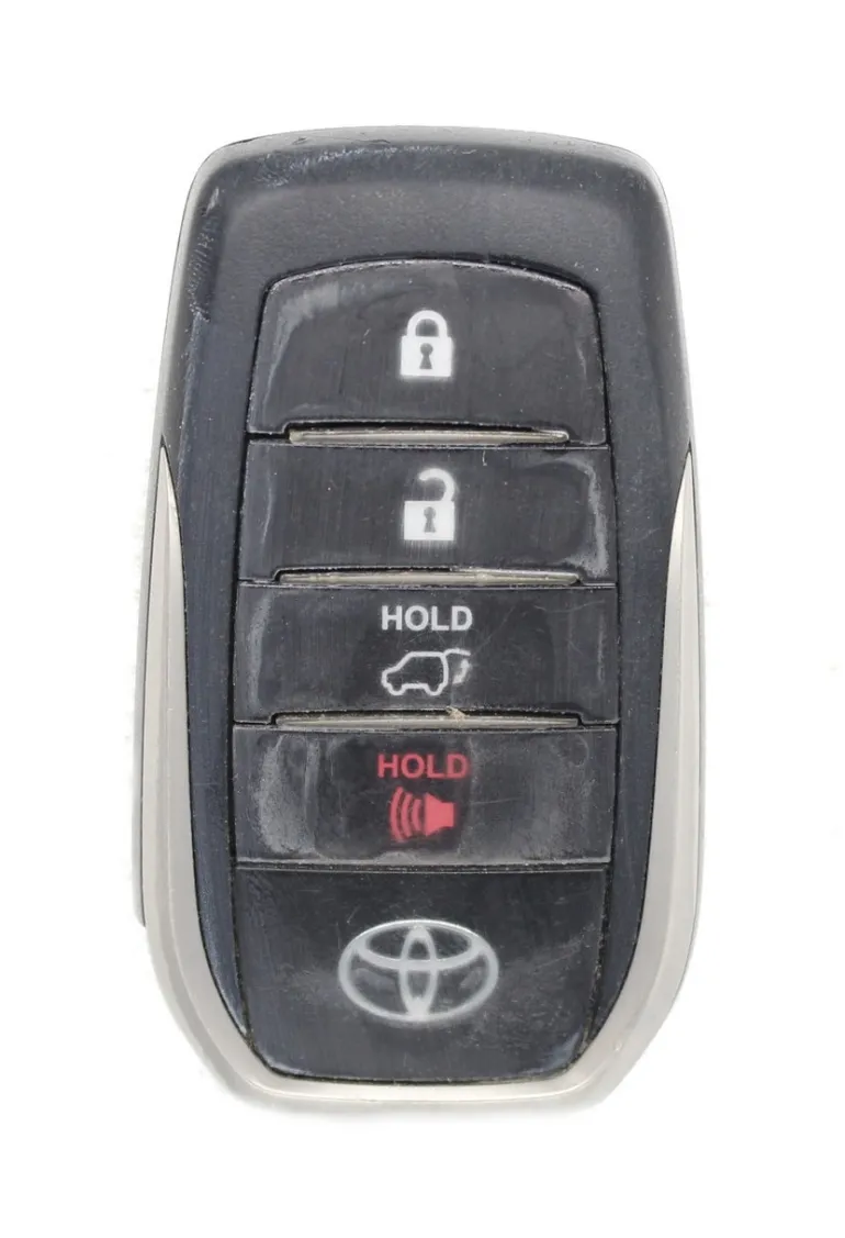 Unrefurbished OEM Toyota 281451-2110 HYQ14FBA w/ 4 Button Key Fob - Grade C