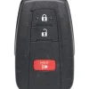 Unrefurbished OEM Toyota 231451-0351 HYQ14FBC 3 Button Key Fob - Grade A