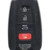 Unrefurbished OEM Toyota HYQ14FBE 231451-0410 G 4 Button Key Fob - Grade A