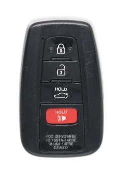 Unrefurbished OEM Toyota HYQ14FBE 231451-0410 G 4 Button Key Fob - Grade A