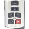 Unrefurbished OEM Toyota HYQ14ADR 6 Button Key Fob - Grade C