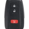 Unrefurbished OEM Toyota HYQ14FBN 3 Button Key Fob - Grade C