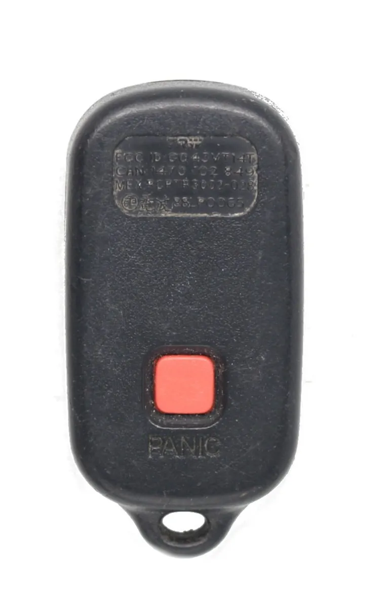 Unrefurbished OEM Toyota 88LP0065 GQ43VT14T 3 Button Key Fob - Grade C