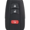 Unrefurbished OEM Toyota MOZBR1ET 3 Button Key Fob - Grade A