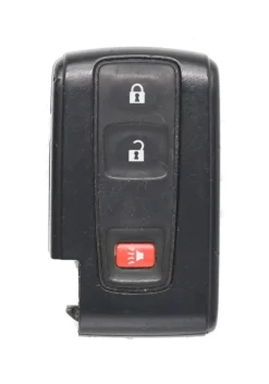 Unrefurbished OEM Toyota 89904-47180 MOZB21TG 3 Button Key Fob - Grade C