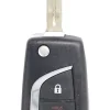 Unrefurbished OEM Toyota MOZB97TZ 3 Button Key Fob - Grade C