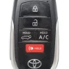 Unrefurbished OEM Toyota Rav4 HYQ14FBX 5 Button Key Fob - Grade C