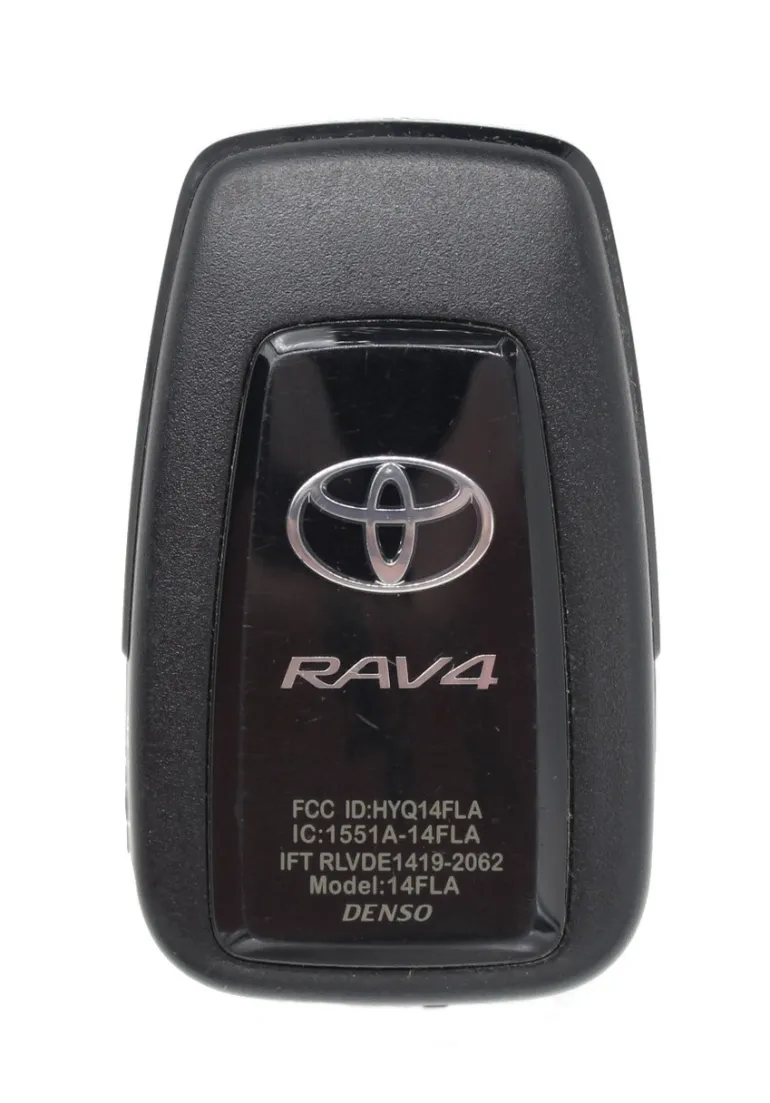 Unrefurbished OEM Toyota Rav4 HYQ14FLA 4 Button Key Fob - Grade C