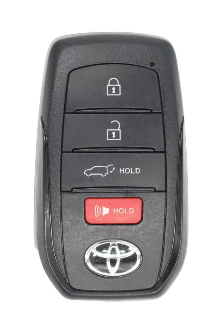 Unrefurbished OEM Toyota Venza HYQ14FBX 4 Button Key Fob - Grade A