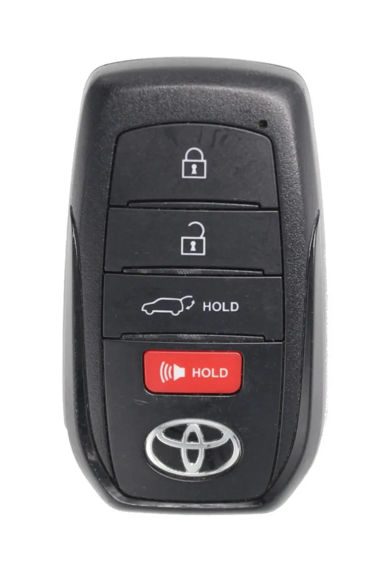 Unrefurbished OEM Toyota Venza HYQ14FBX 4 Button Key Fob - Grade C