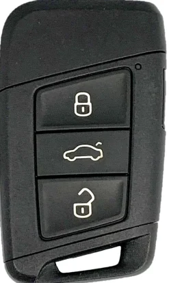 Unrefurbished OEM Volkswagen A2C39030504 KR5FS14-US 4 Button Key Fob - Grade A