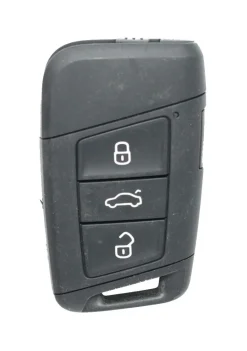 Unrefurbished OEM Volkswagen KR5FS14-US 4 Button Key Fob - Grade C