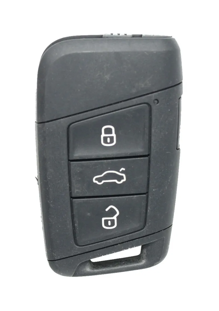 Unrefurbished OEM Volkswagen KR5FS14-US 4 Button Key Fob - Grade C