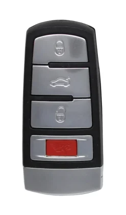Unrefurbished OEM Volkswagen NBG009066T 4 Button Key Fob - Grade A