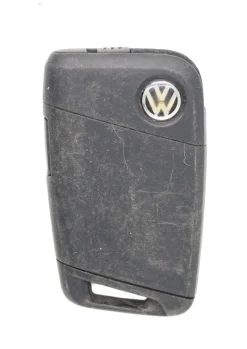 Unrefurbished OEM Volkswagen KR5FS14 T 4 Button Key Fob - Grade C