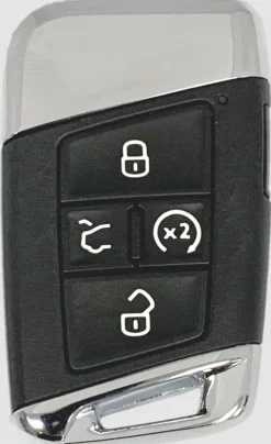 Unrefurbished OEM Volkswagen KR5FS14 T 5 Button Key Fob - Grade A