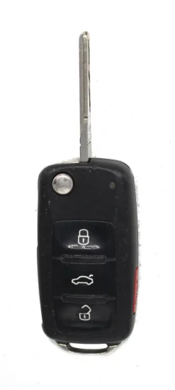 Unrefurbished OEM Volkswagen 5K0 837 202 AE NBG010180T 4 Button Key Fob - Grade A