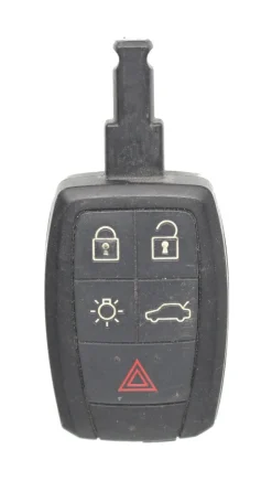 Unrefurbished OEM Volvo 31300354 5 Button Key Fob - Grade A