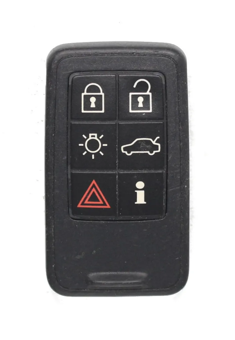 Unrefurbished OEM Volvo 30659495 6 Button Key Fob - Grade C
