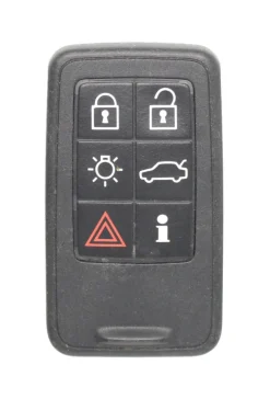 Unrefurbished OEM Volvo 30669839 6 Button Key Fob - Grade A