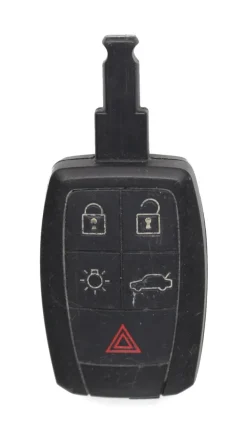 Unrefurbished OEM Volvo 31300354 KR55WK49259 5 Buttons Key Fob - Grade C
