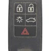 Unrefurbished OEM Volvo KR55WK49264 5 Button Key Fob - Grade A