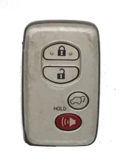 Unrefurbished Toyota OEM HYQ14ACX 271451-5290 4 Button Key Fob - Grade C