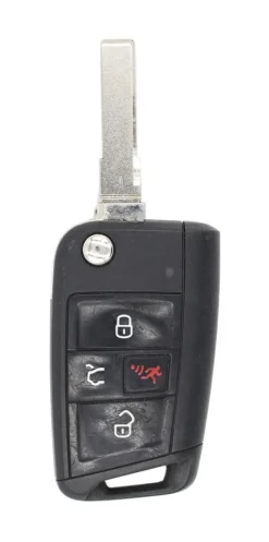 Volkswagen 5G0 959 752 AC OEM 4 Button Key Fob w/out Comfort Access