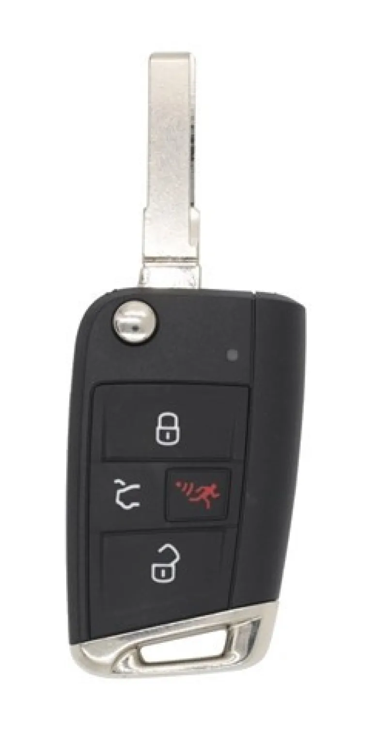 Volkswagen 5G0 959 752 BE OEM 4 Button Key Fob w/ Comfort Access