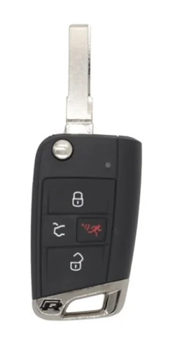 Volkswagen Golf R OEM 4 Button Key Fob
